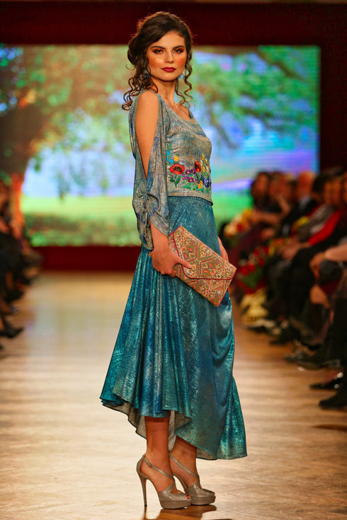 Bluza jerse brodat G5685